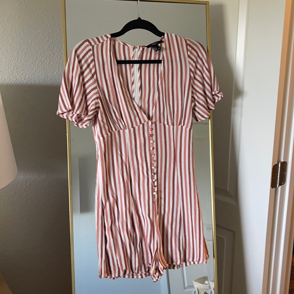Forever 21 Striped Romper